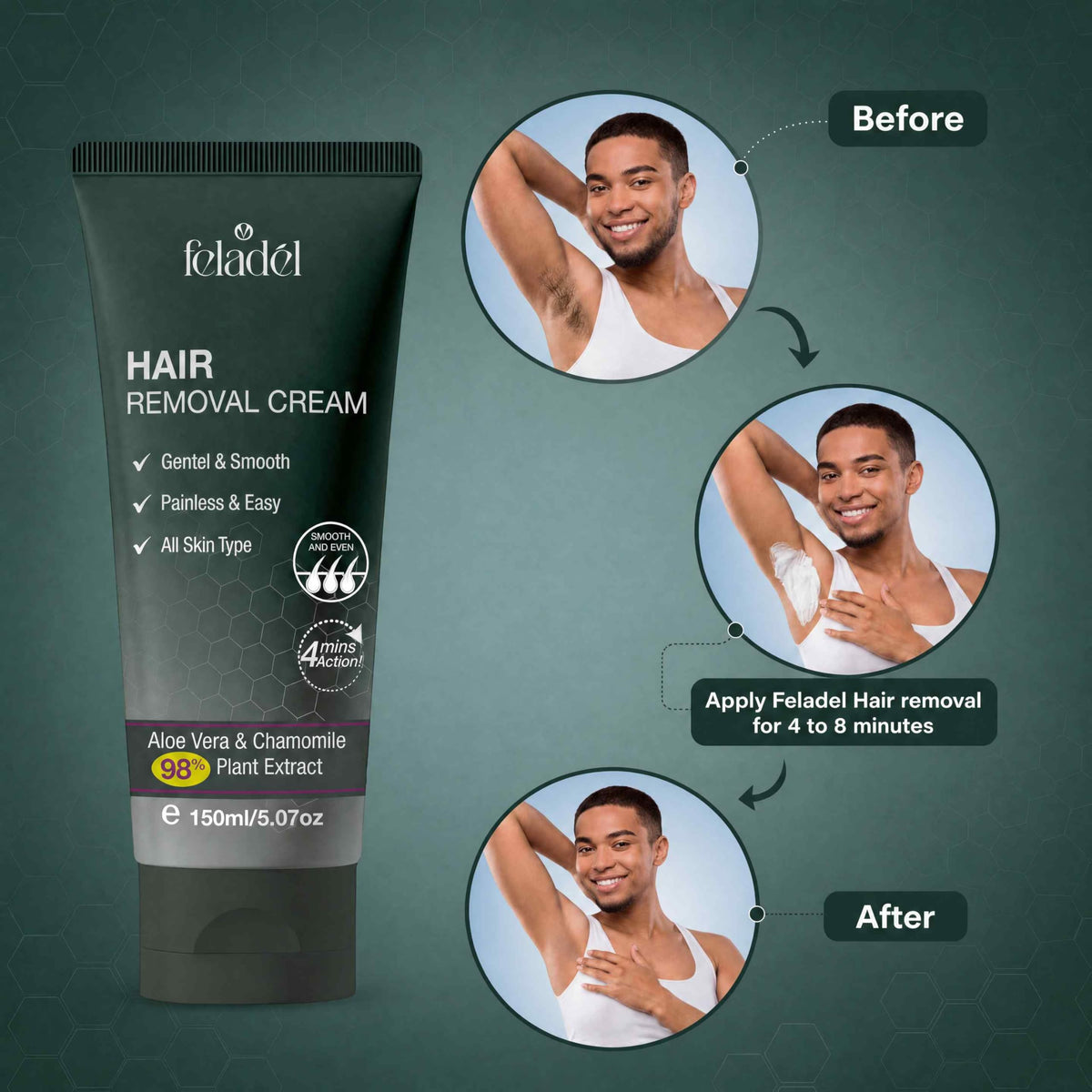 Hair Removal Cream  For Him