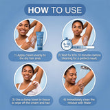 Crema depilatoria para hombre
