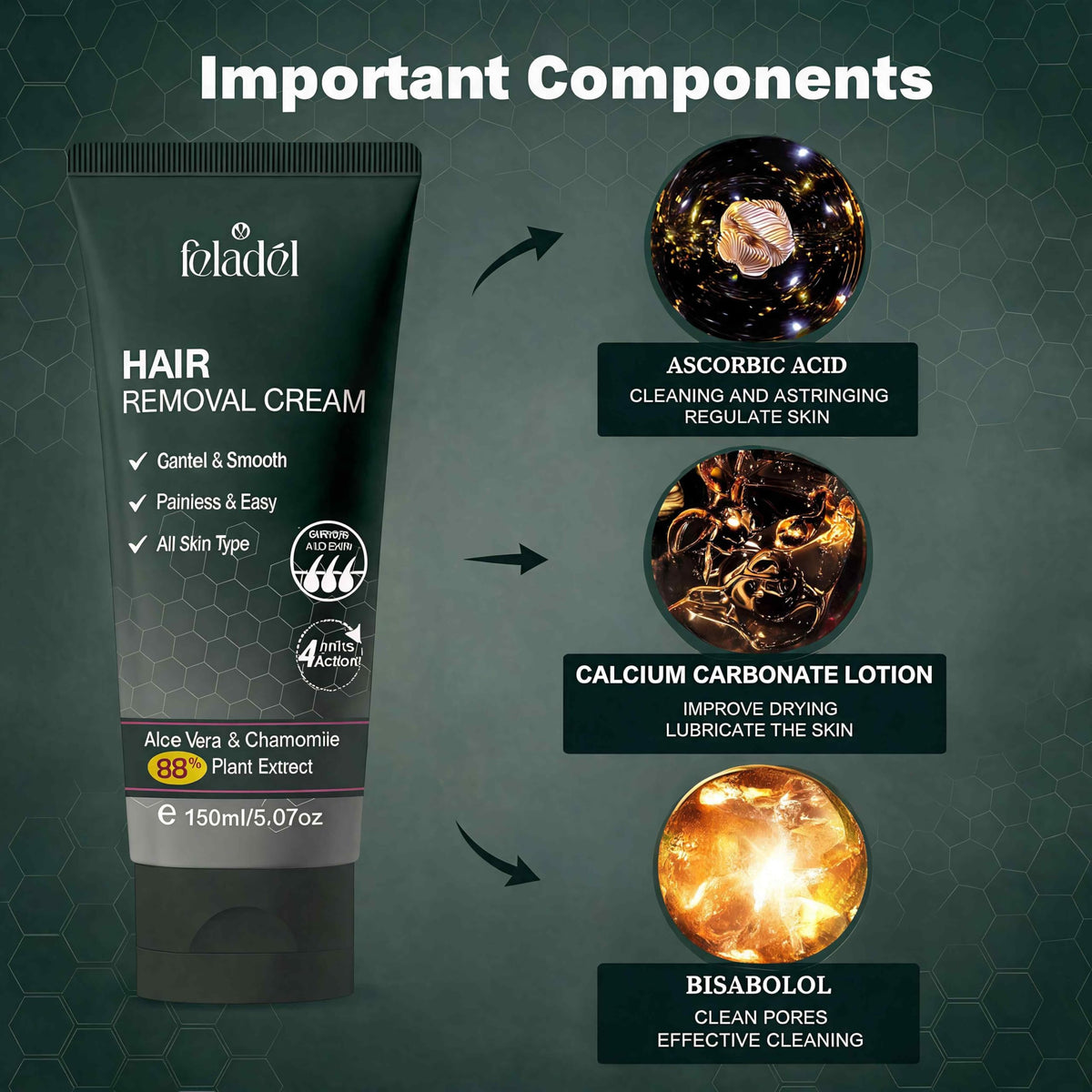 Hair Removal Cream  For Him