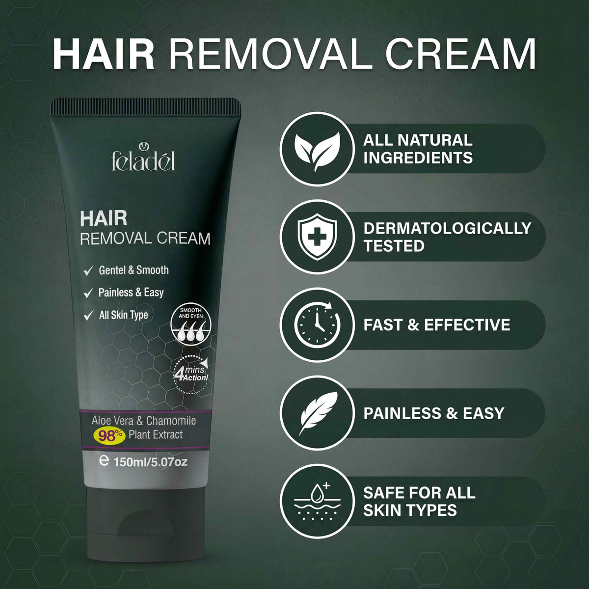 Hair Removal Cream  For Him