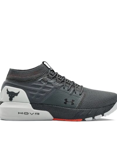 2024 New UNDER ARMOUR Men's UA HOVR Project Rock 2 Bull Head Training Shoes Running Sports Sneakers Gym Army Green Size40-45