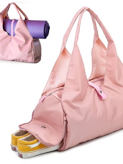 Gym Fitness Bags for Women, Training Sac De Sport Travel Gym Nylon Outdoor Sports bag