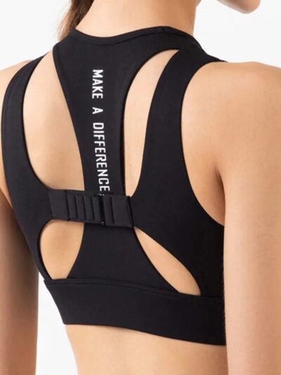 Women Support Shockproof Sport Bra, High Impact Running Yoga Vest