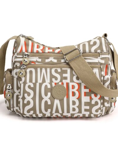 Women Shoulder Bag Handbag Nylon Waterproof  CrossBody Bag Ladies Messenger Bag